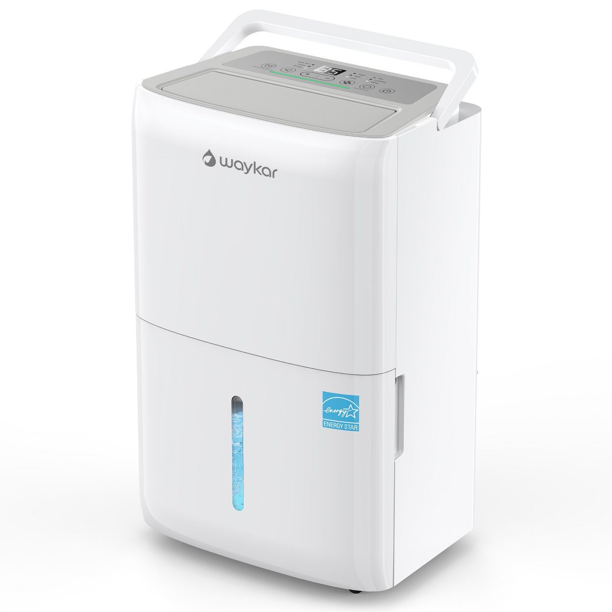 150-Pint Energy Star Most Efficient Quiet Dehumidifier with Bucket and Continuous Drainage for Bedroom and Basement
