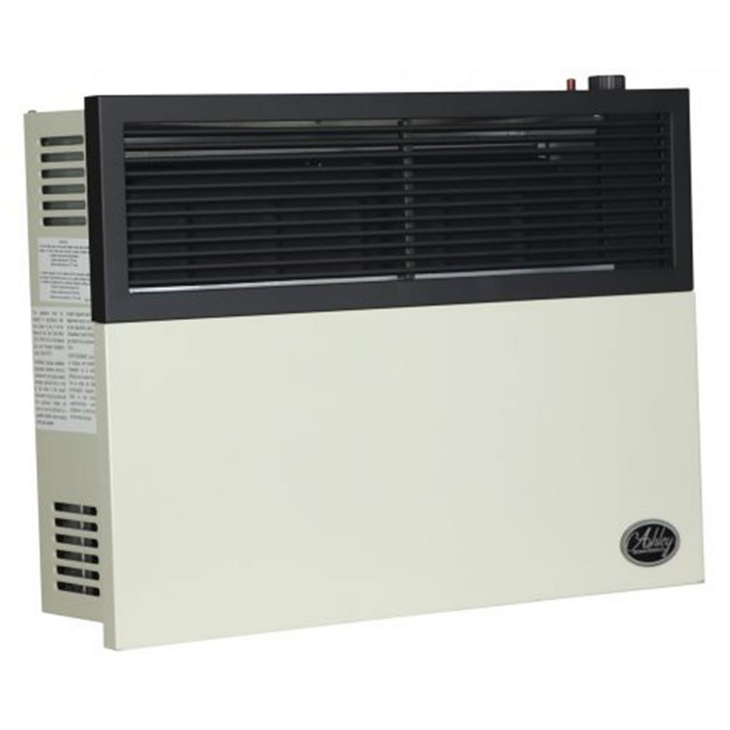 17,000 BTU Direct Vent Liquid Propane Wall Mounted Heater with Piezo Lightning, Safety Pilot and Built-In Regulator, Cream