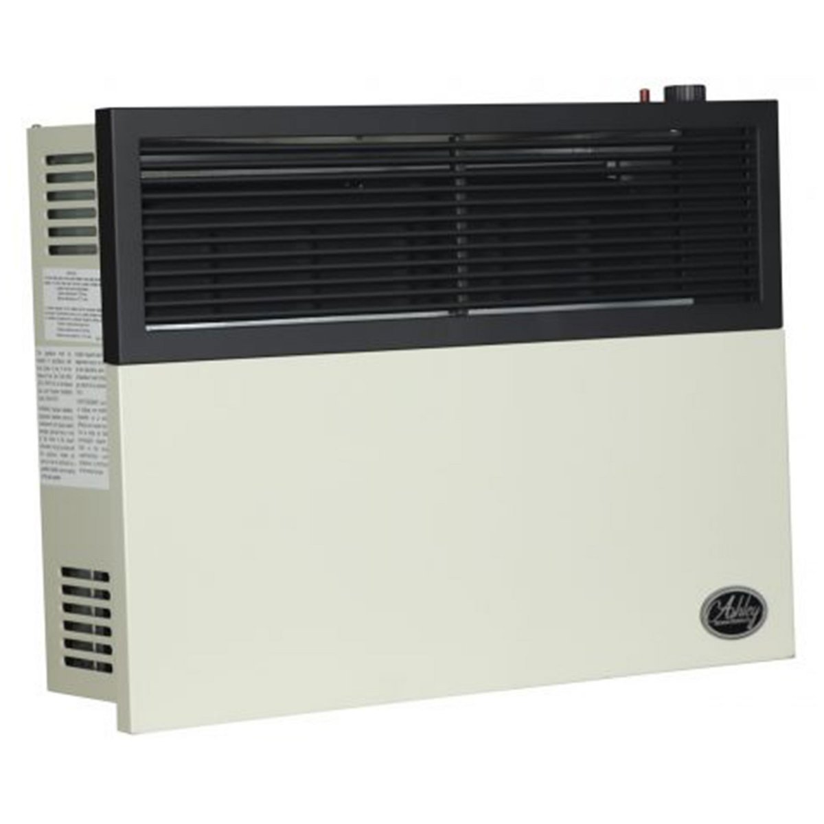 17,000 BTU Direct Vent Liquid Propane Wall Mounted Heater with Piezo Lightning, Safety Pilot and Built-In Regulator, Cream