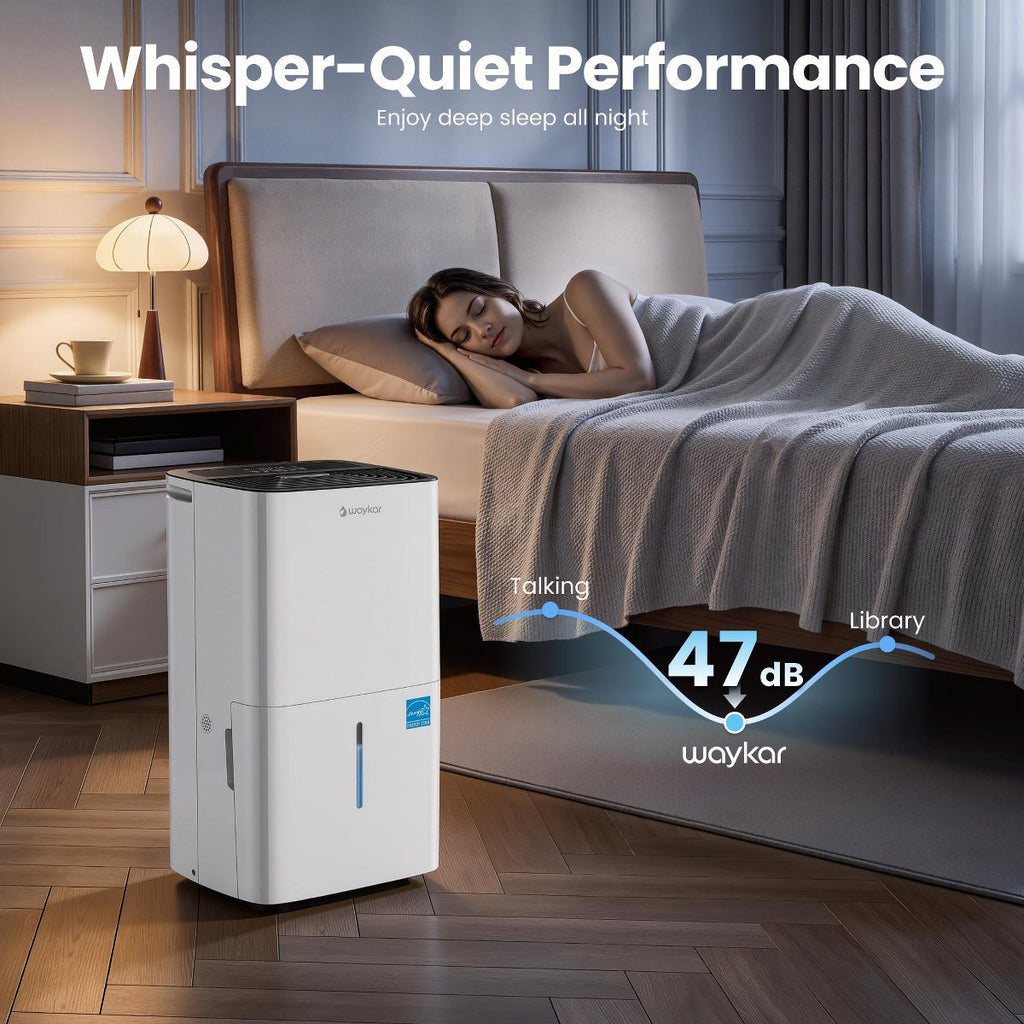 ENERGY STAR 150-Pint Dehumidifier with Pump,Smart Humidity Control & Quiet Operation for Large Spaces up to 7,000 Sq. Ft