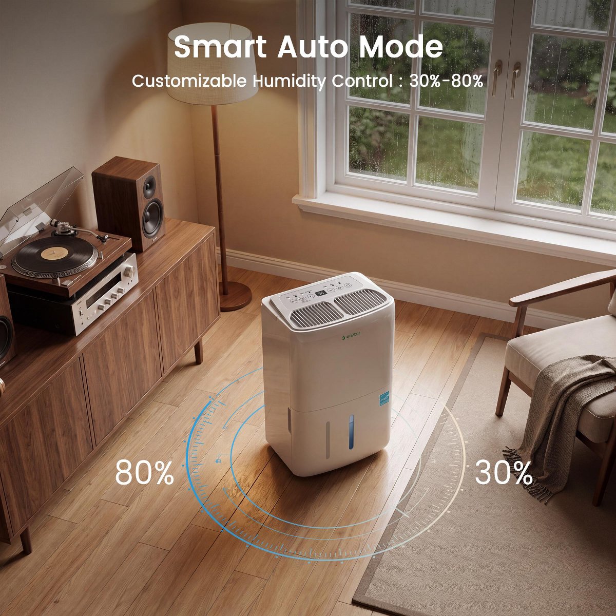 150-Pint ENERGY STAR Most Efficient Dehumidifier with Built-in Pump for Basements and Large Spaces up to 7,500 Sq. Ft