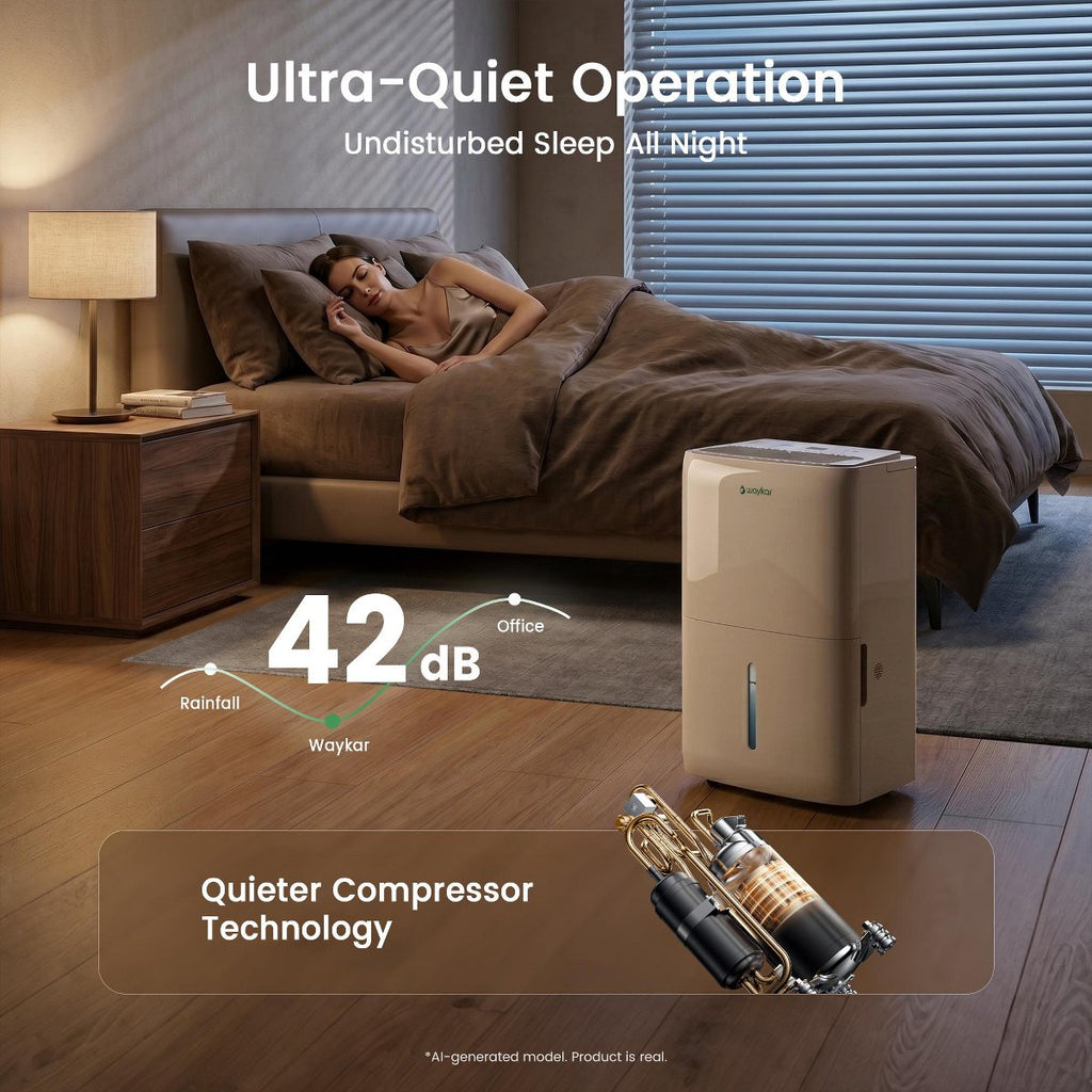 150-Pint ENERGY STAR Home Dehumidifier with Built-in Pump for Basements and Large Spaces up to 7,500 Sq. Ft