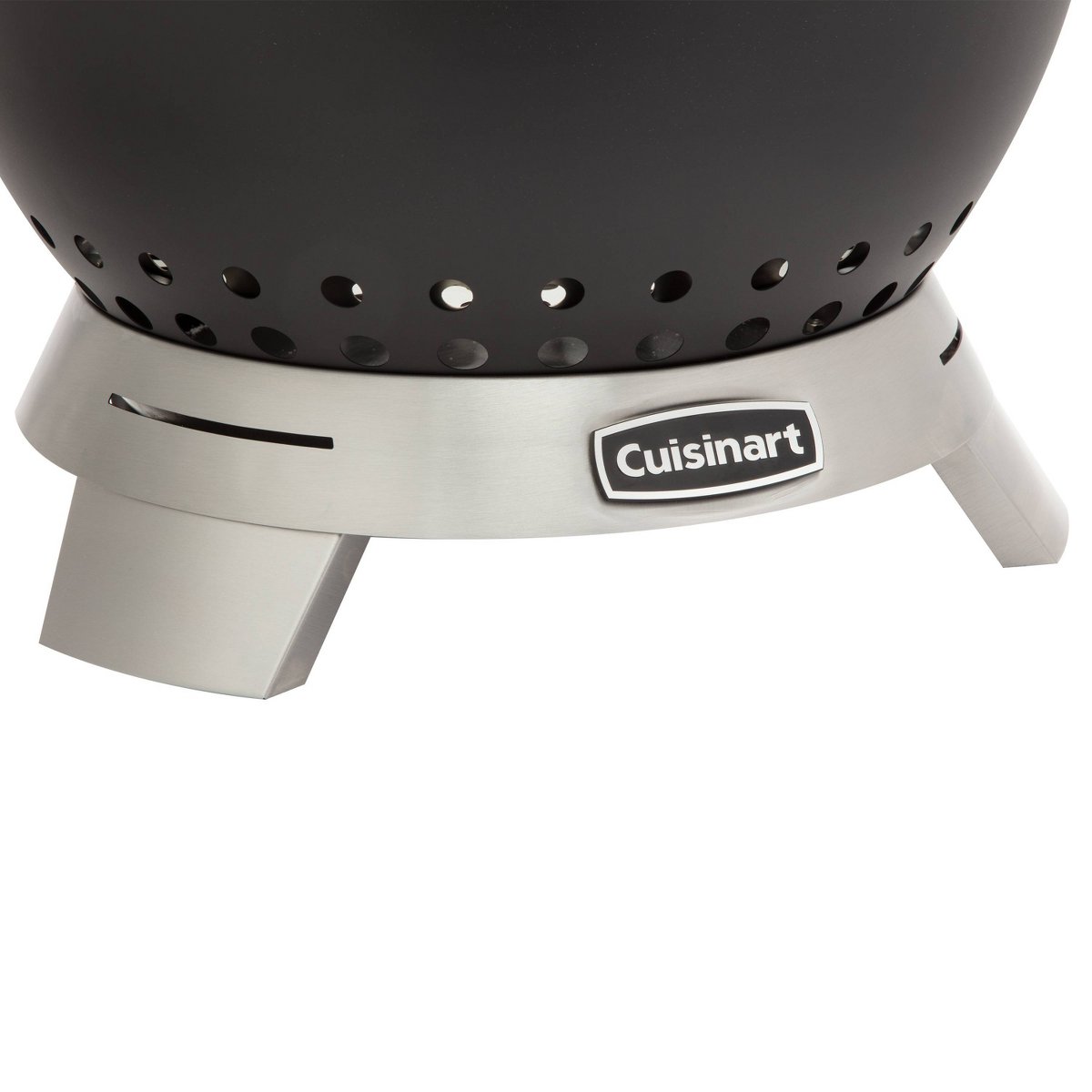 19.5 Cleanburn Round Outdoor Fire Pit Black: Smokeless, Rust-Resistant with Removable Ash Pan