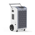 200 Pints Commercial Dehumidifier with Pump Heavy-Duty Moisture Control for Basement Warehouse, Industry Water Damage Unit, Auto Defrost