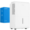 50 Pint Wi-Fi Dehumidifier for up to 7,000 Sq Ft Rooms (MAX 120 Pint at 95°F, 90% RH) with NO PUMP – Humidity Control for Large Rooms