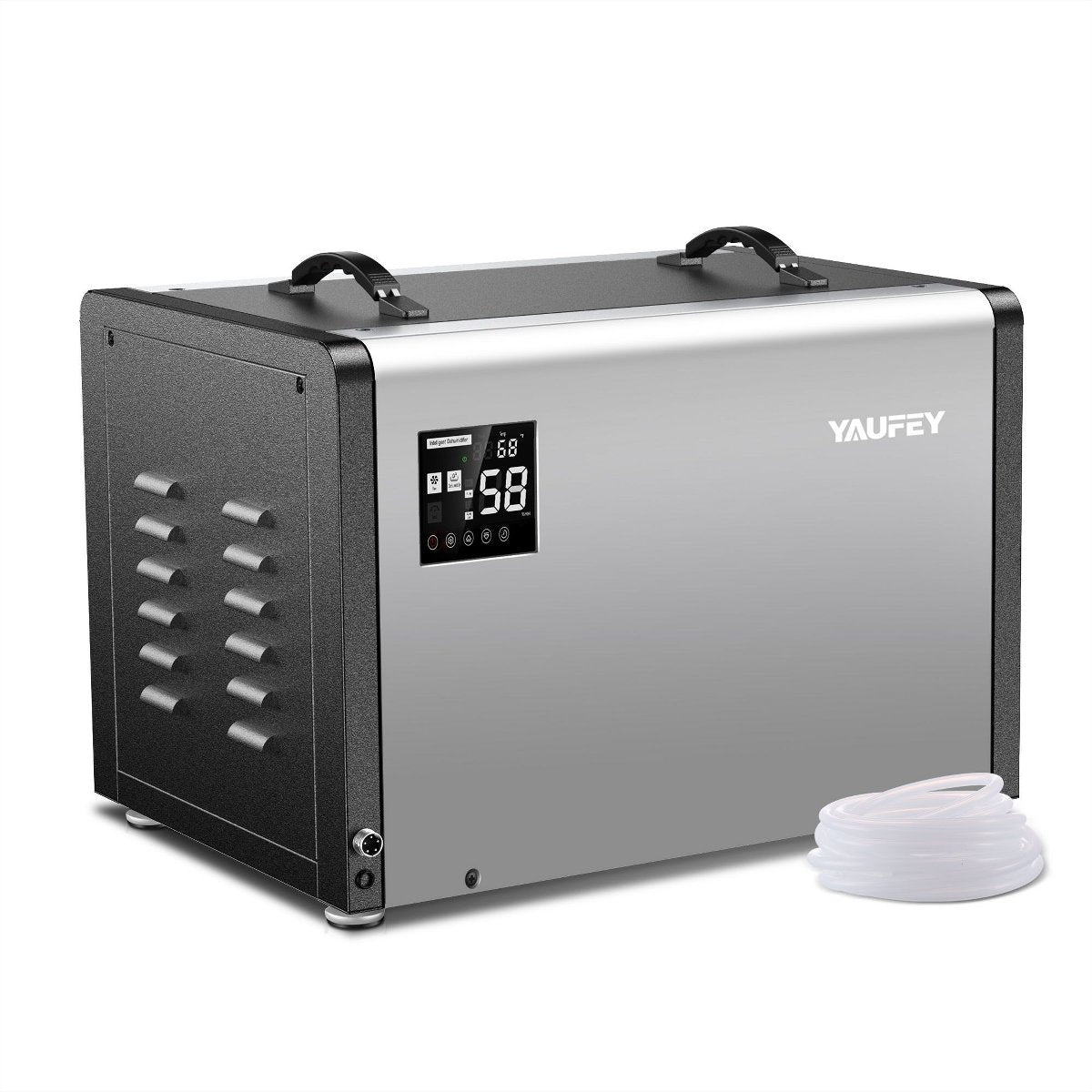 Commercial Crawlspace Dehumidifier, 158 Pints Heavy Duty Dehumidifier for Basements & Whole House, Auto Defrost, Continuous Drainage Hose