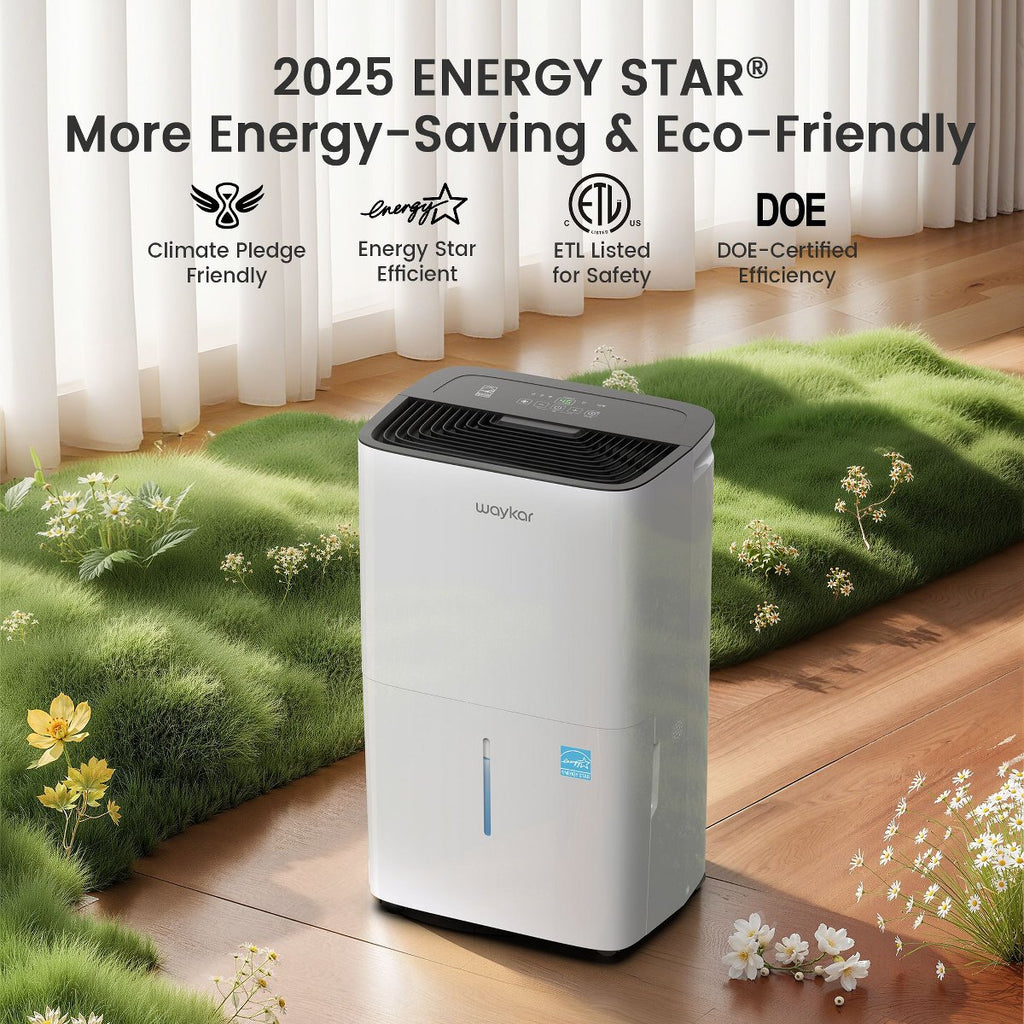 150 pt. 7,000 sq. ft. Energy Star High Humidity Dehumidifier in White with Bucket and Pump for Bedroom, Basement
