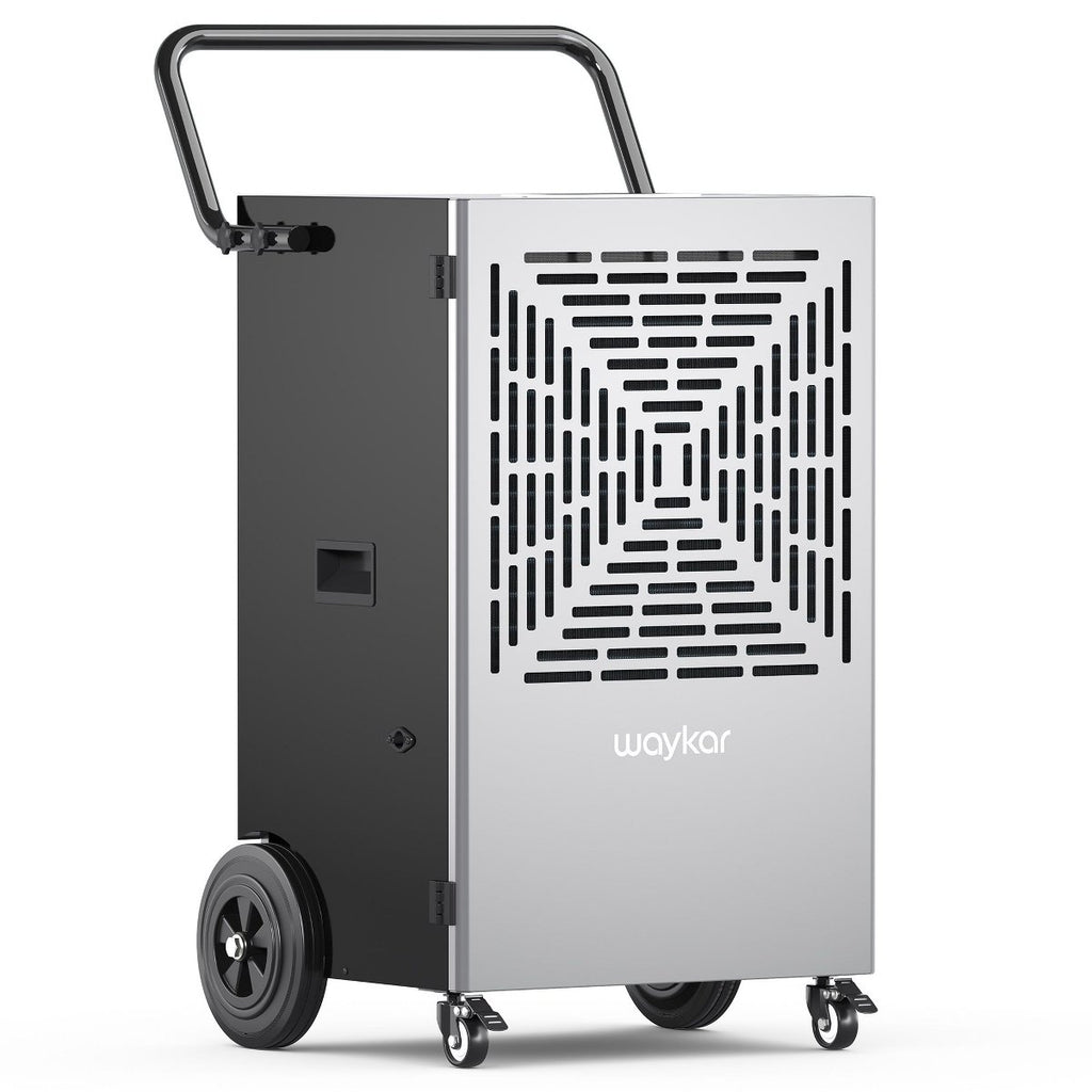 216 pt. 7500 sq.ft. Powerful Commercial Dehumidifier with Built-in Pump for Basements, Workshops and Warehouse, Auto Restart, Bucketless