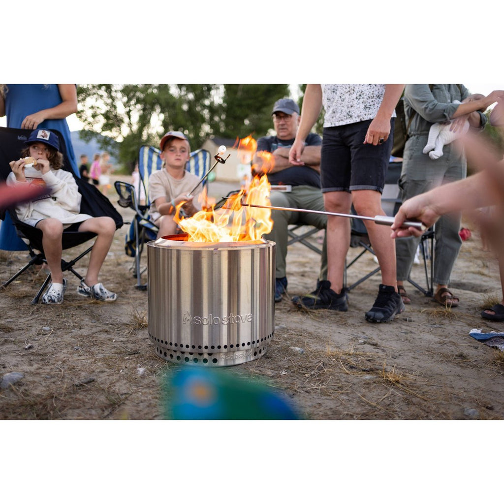 Bonfire 19.5 Smokeless Firepit and Stand Stainless Steel