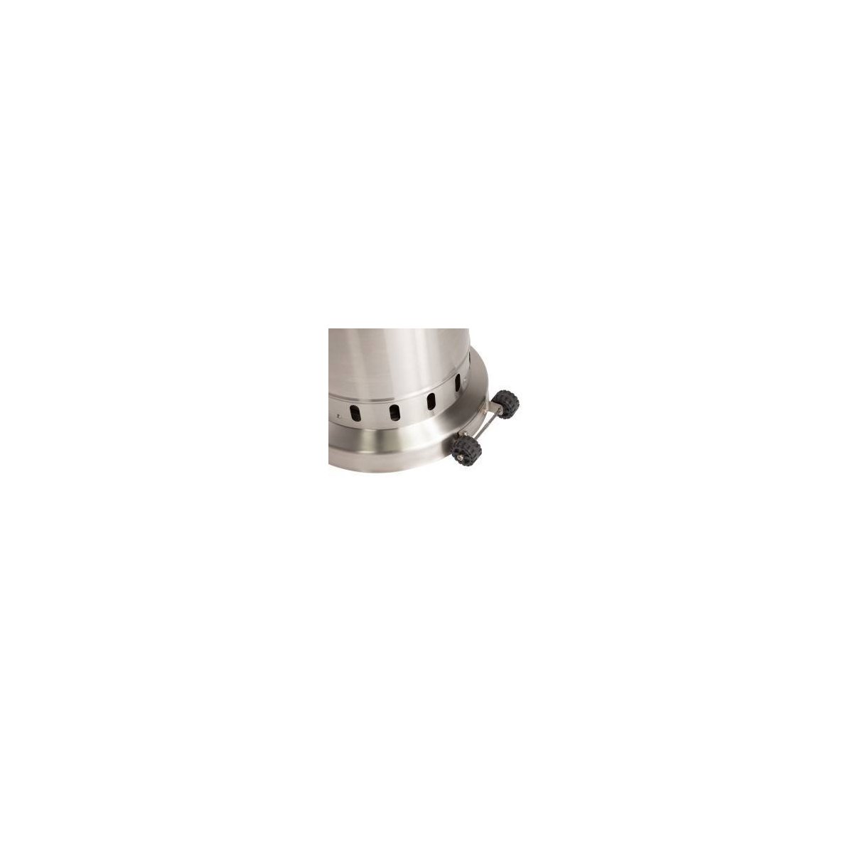 Stainless Steel Propane Heater: 47,000 BTU, 3 Settings, Portable with Adjustable Thermostat