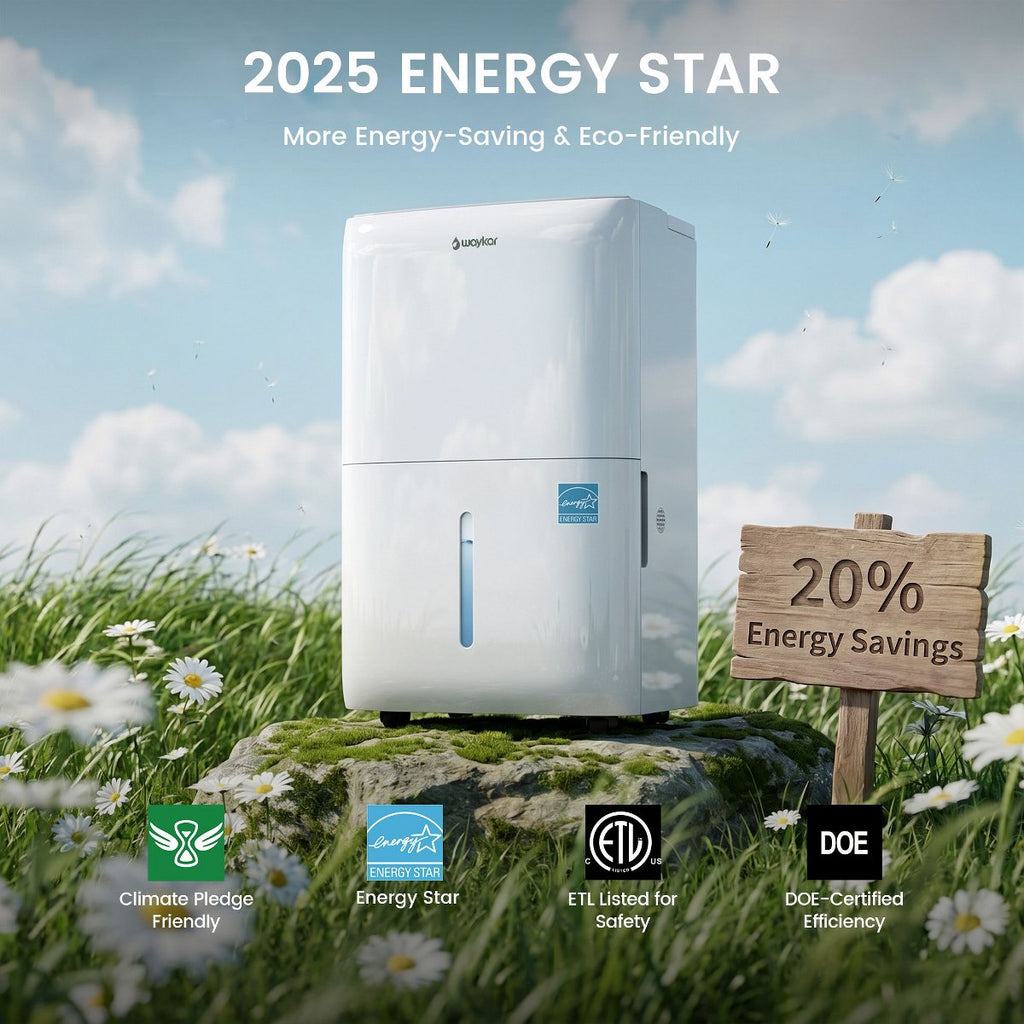 150-Pint ENERGY STAR Most Efficient Dehumidifier with Built-in Pump for Basements and Large Spaces up to 7,500 Sq. Ft