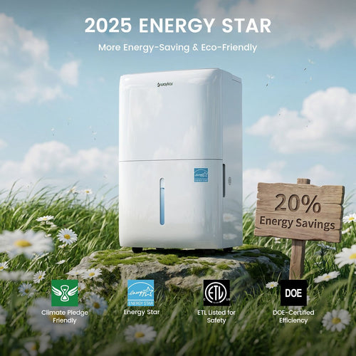 150-Pint ENERGY STAR Most Efficient Dehumidifier with Built-in Pump for Basements and Large Spaces up to 7,500 Sq. Ft