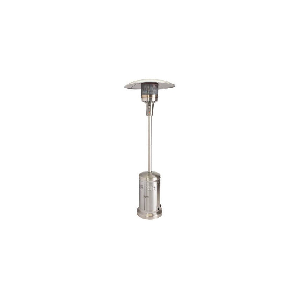 Stainless Steel Propane Heater: 47,000 BTU, 3 Settings, Portable with Adjustable Thermostat