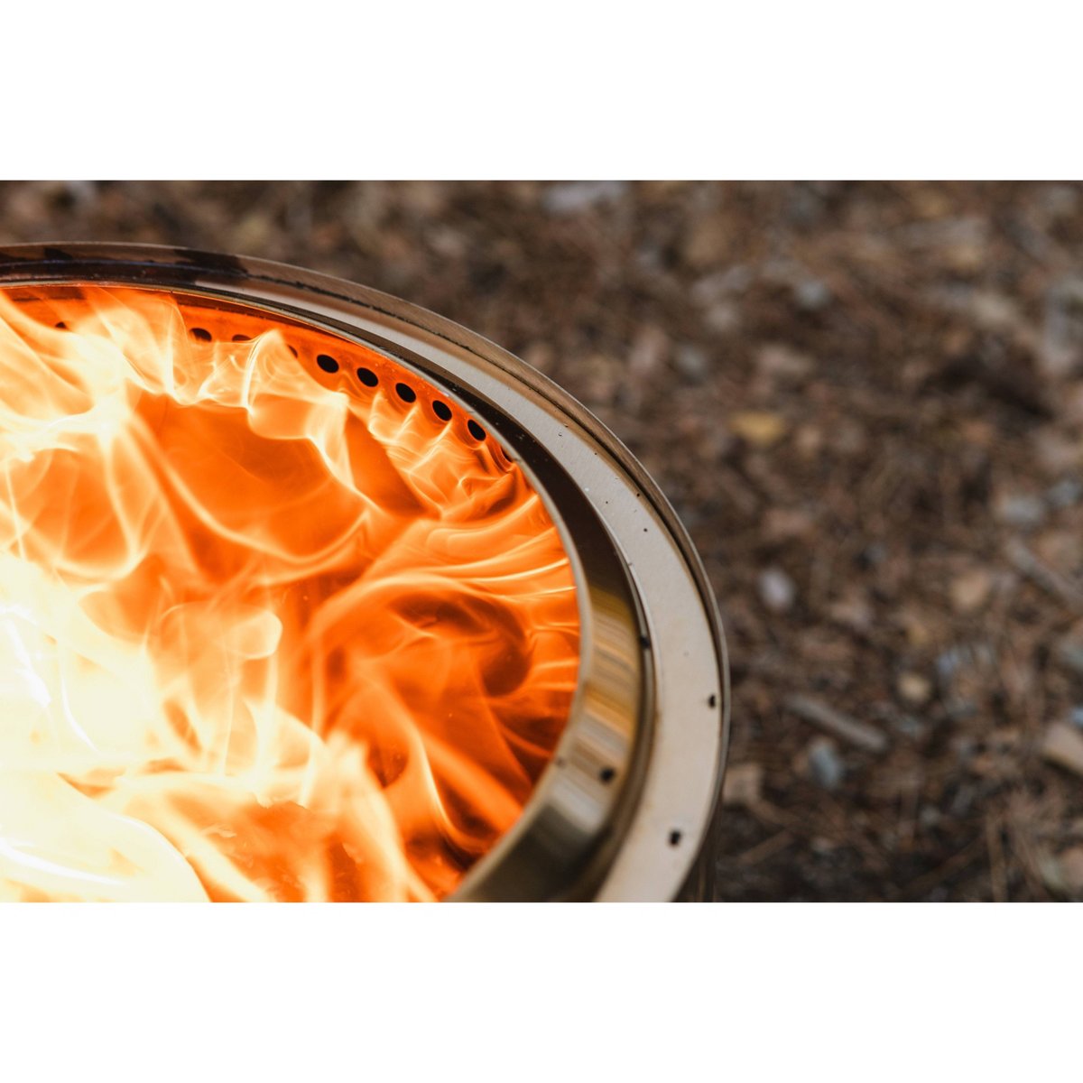 Bonfire 19.5 Smokeless Firepit and Stand Stainless Steel