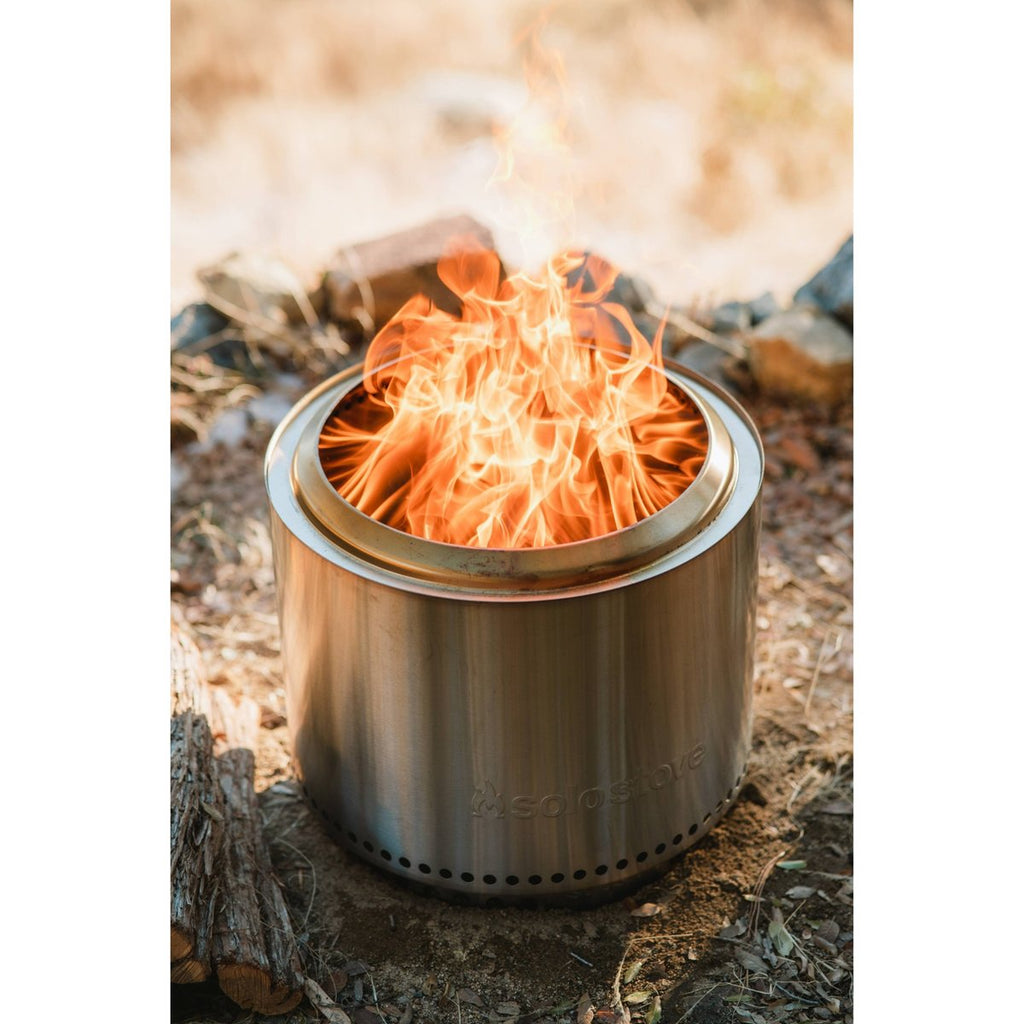 Bonfire 2.0 Outdoor Fire Pit Stainless Steel: Smokeless & Portable, No Assembly Required
