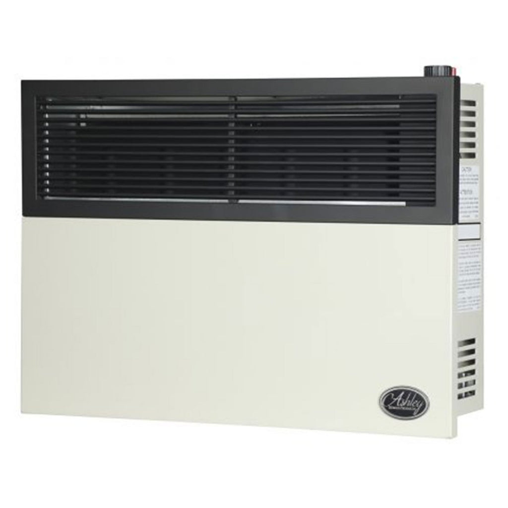 17,000 BTU Direct Vent Liquid Propane Wall Mounted Heater with Piezo Lightning, Safety Pilot and Built-In Regulator, Cream