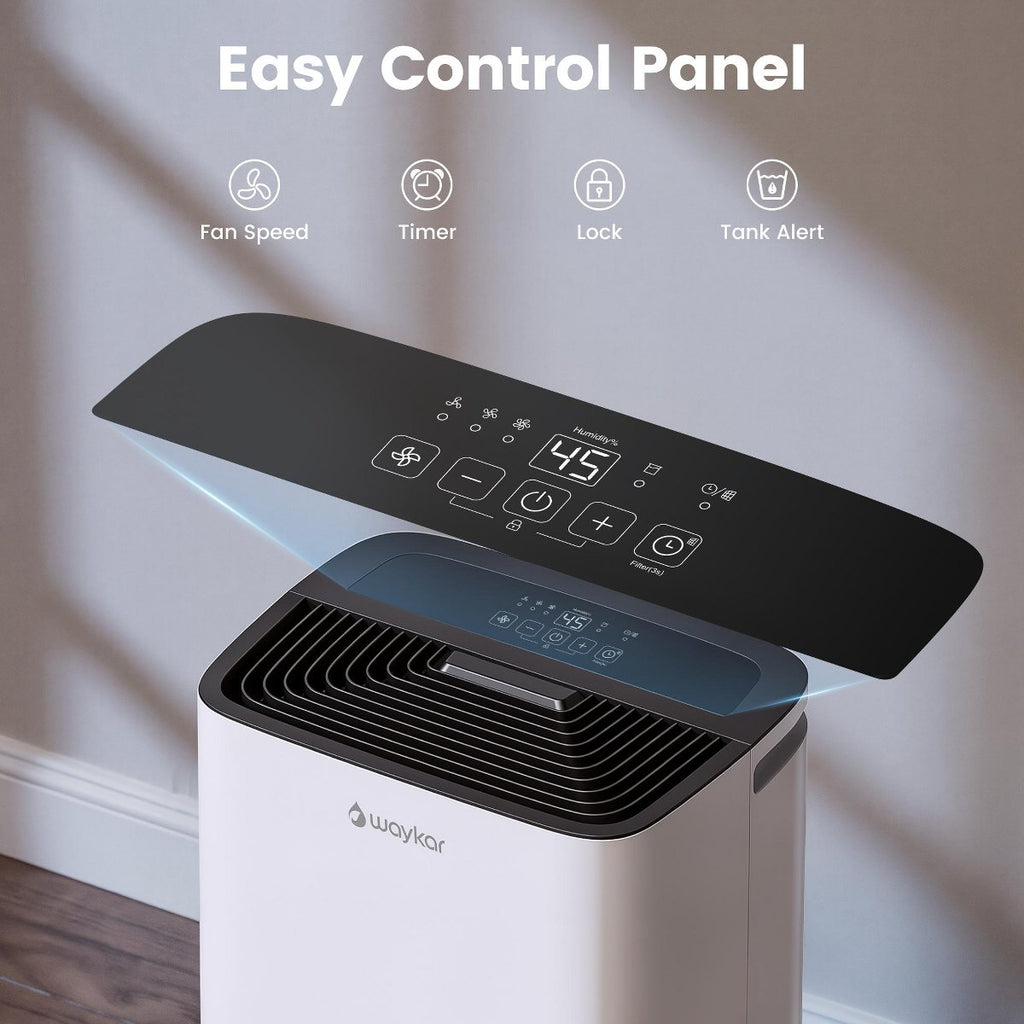 ENERGY STAR 150-Pint Dehumidifier with Pump,Smart Humidity Control & Quiet Operation for Large Spaces up to 7,000 Sq. Ft