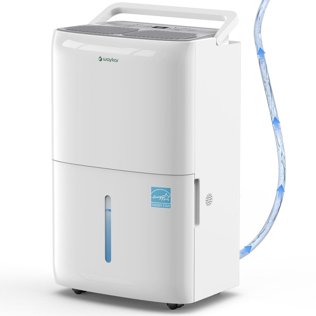 150-Pint ENERGY STAR Home Dehumidifier with Built-in Pump for Basements and Large Spaces up to 7,500 Sq. Ft