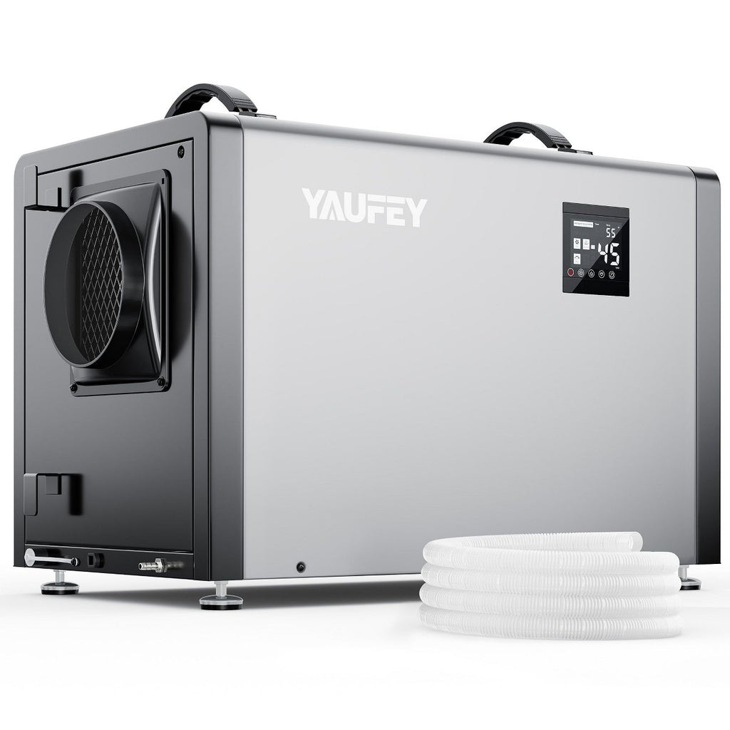 Commercial Crawlspace Dehumidifier with Built-in Pump, 216 Pints Heavy Duty Dehumidifier for Basements, Auto Defrost, Continuous Drainage Hose