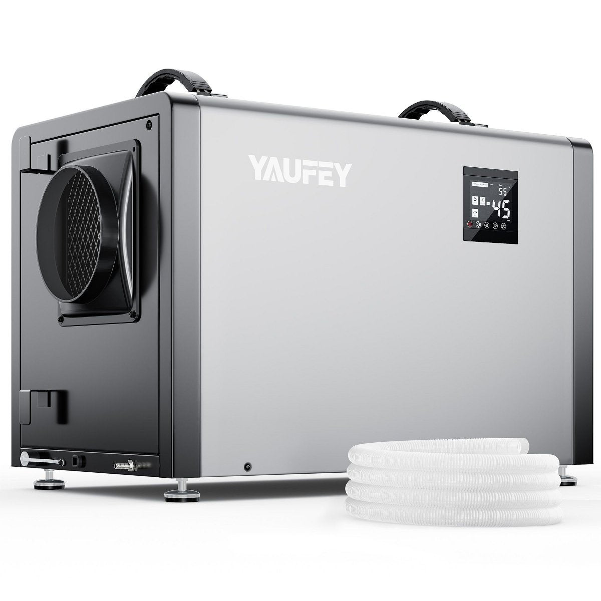 Commercial Crawlspace Dehumidifier with Built-in Pump, 216 Pints Heavy Duty Dehumidifier for Basements, Auto Defrost, Continuous Drainage Hose