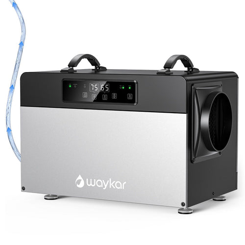 125-Pint Commercial Dehumidifier up to 6500 Sq Ft with Built-in pump & Continuous Drain