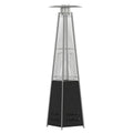 Stainless Steel Pyramid Shape Portable Outdoor Patio Heater 7.5 Feet Tall