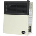 11,000 BTU Direct Vent Liquid Propane Wall Mounted Heater with Piezo Lightning, Safety Pilot and Built-In Regulator, Cream