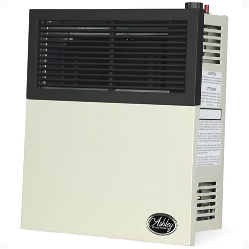 11,000 BTU Direct Vent Liquid Propane Wall Mounted Heater with Piezo Lightning, Safety Pilot and Built-In Regulator, Cream